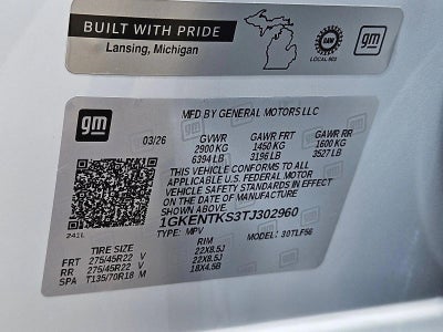 2026 GMC Acadia Denali Ultimate