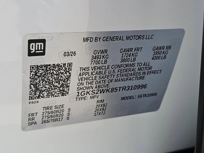 2026 GMC Yukon XL AT4 Ultimate