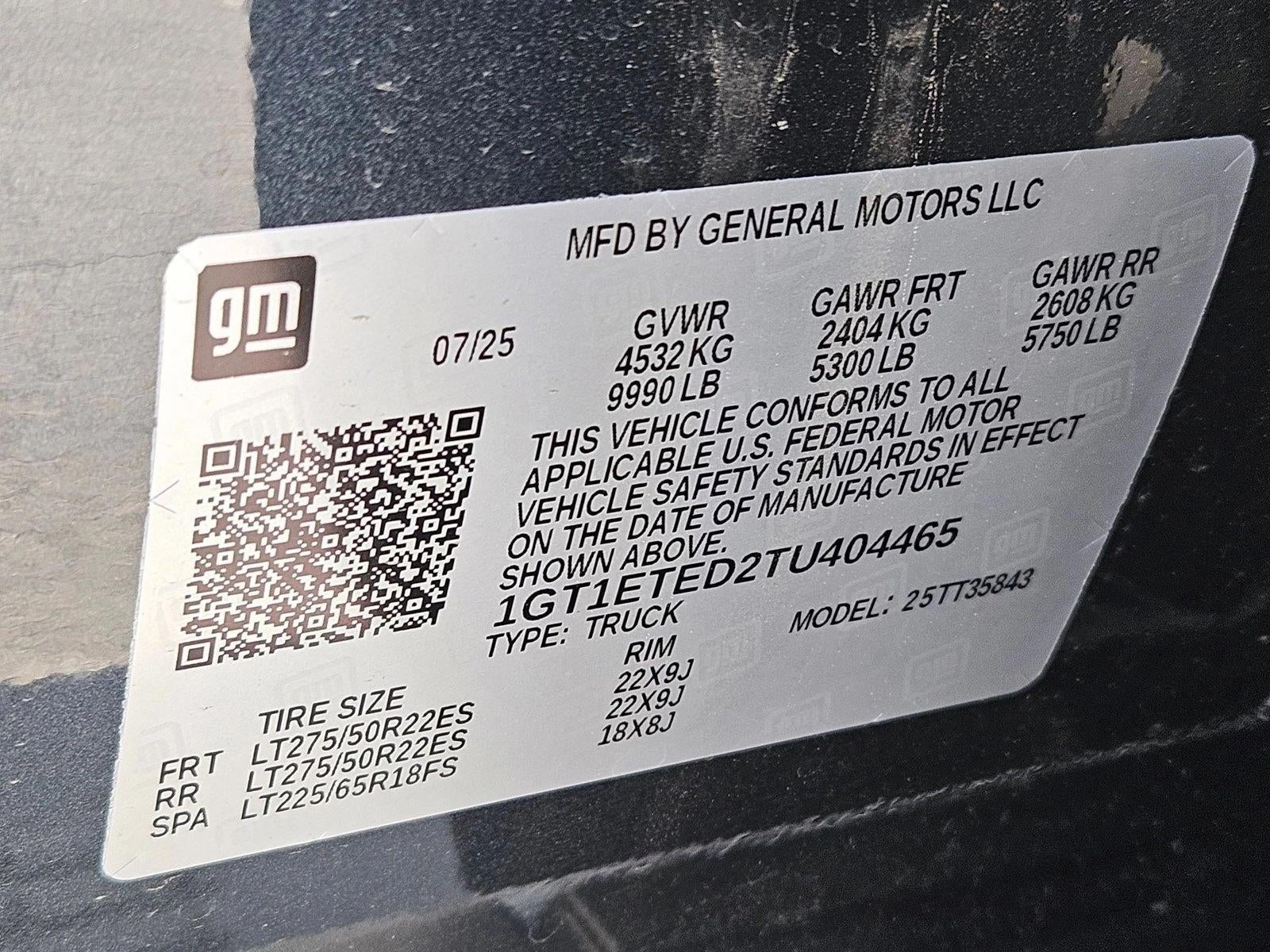 2026 GMC Sierra EV Elevation Extended Range