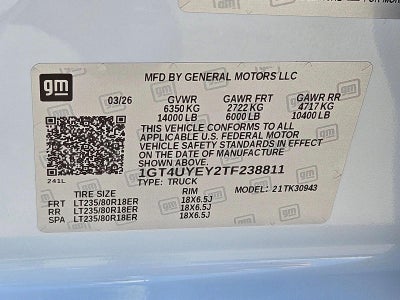 2026 GMC Sierra 3500 HD Denali Ultimate DRW