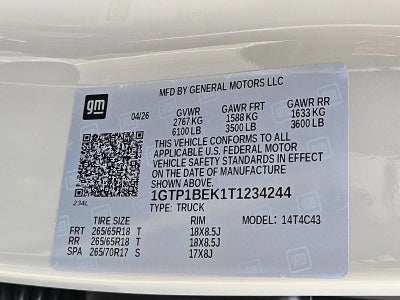 2026 GMC Canyon Elevation