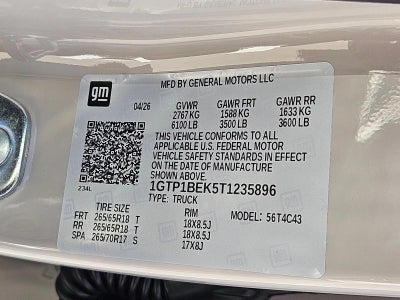 2026 GMC Canyon Elevation