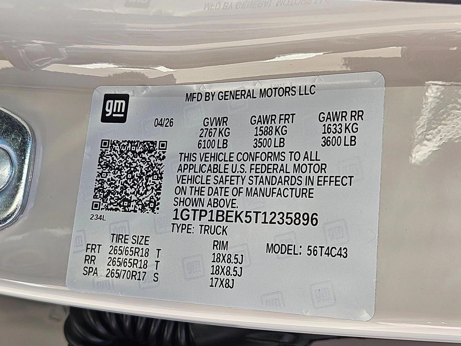 2026 GMC Canyon Elevation