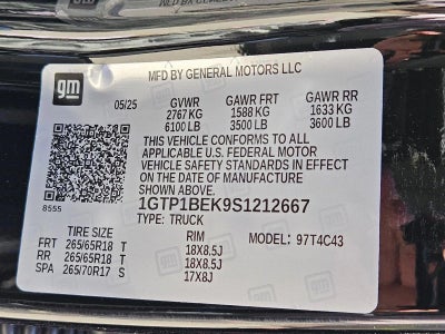 2025 GMC Canyon Elevation