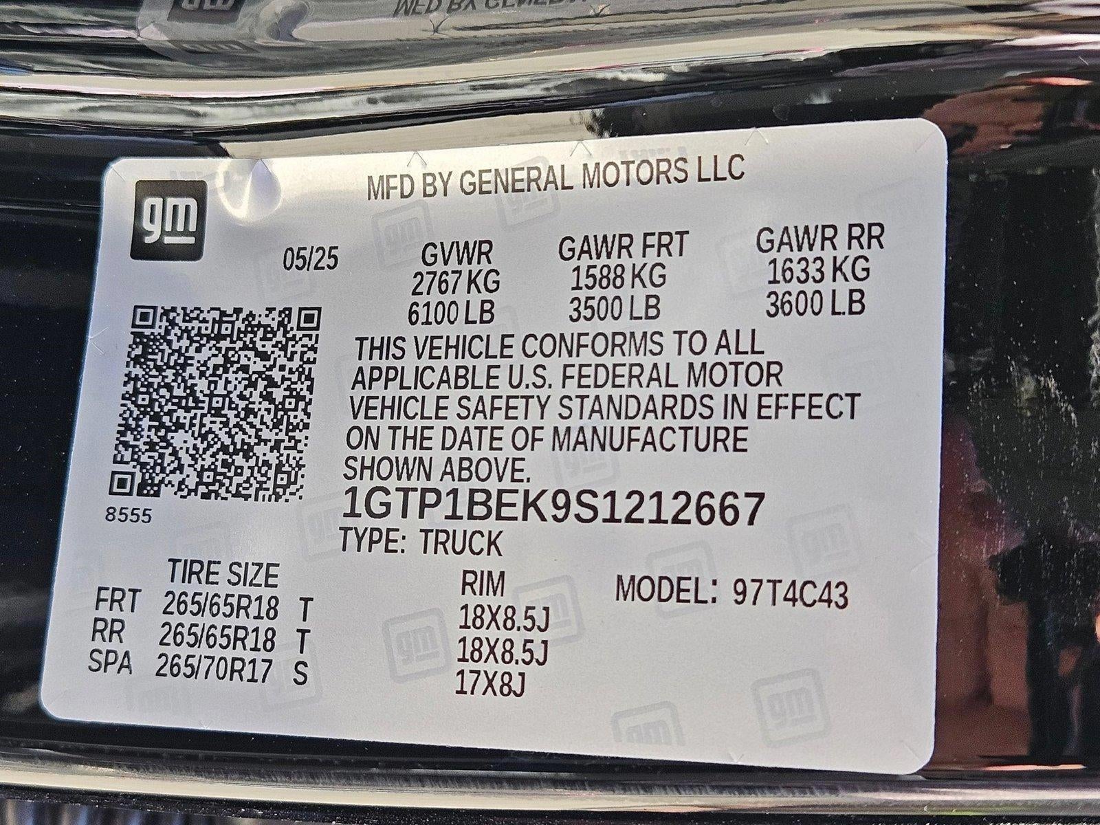 2025 GMC Canyon Elevation