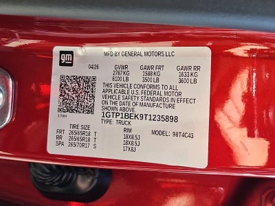 2026 GMC Canyon Elevation