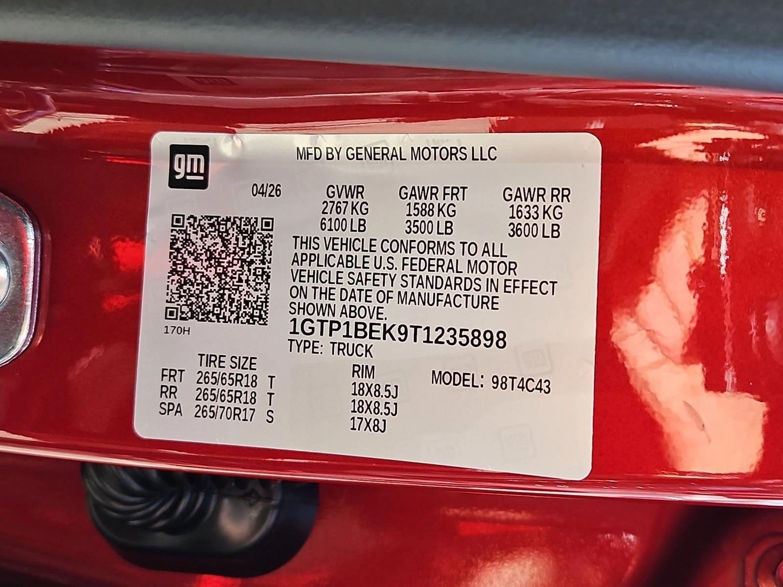 2026 GMC Canyon Elevation