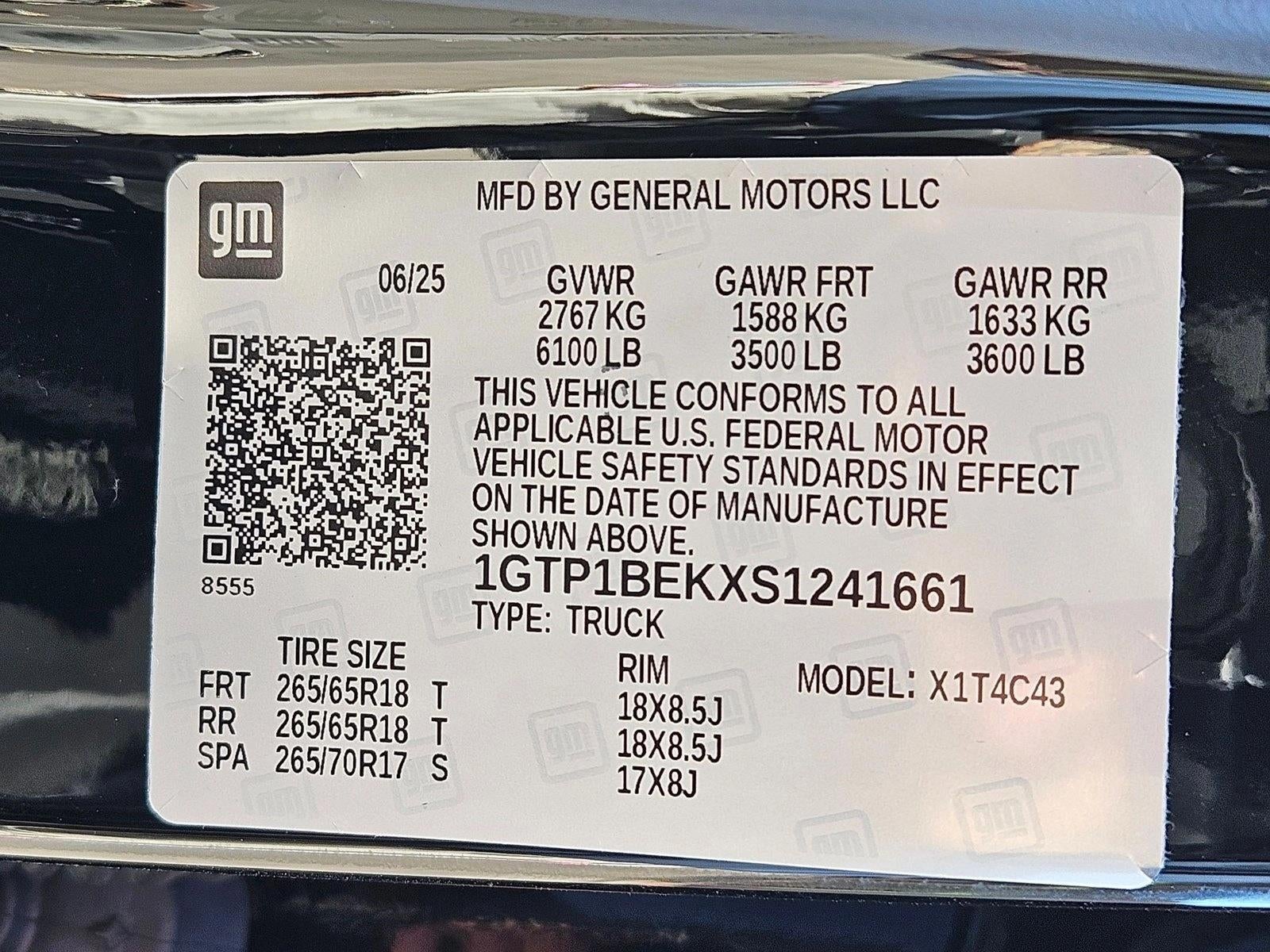 2025 GMC Canyon Elevation