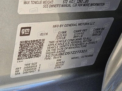 2026 GMC Sierra 1500 SLE