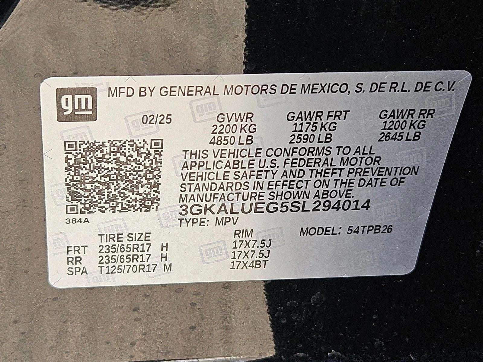 2025 GMC Terrain Elevation