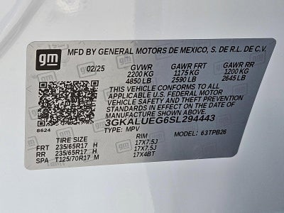 2025 GMC Terrain Elevation