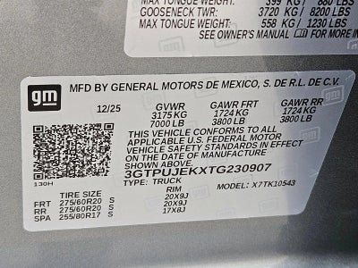 2026 GMC Sierra 1500 Elevation