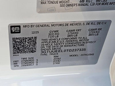 2026 GMC Sierra 1500 AT4