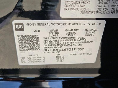 2026 GMC Sierra 1500 AT4X
