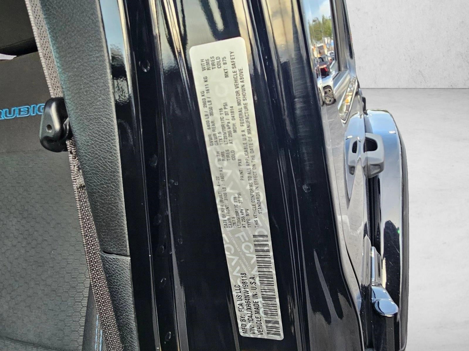 2022 Jeep Wrangler 4xe Unlimited Rubicon