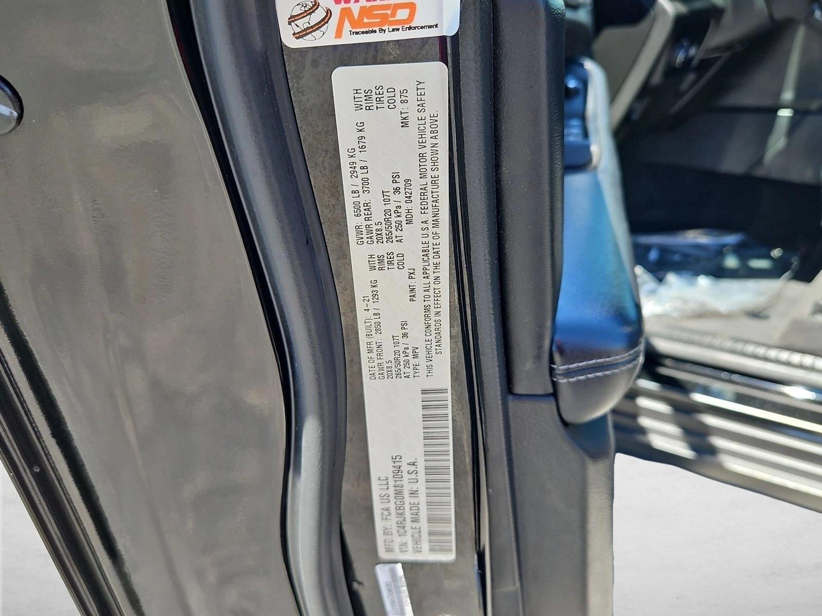 2021 Jeep Grand Cherokee L Limited 4x4