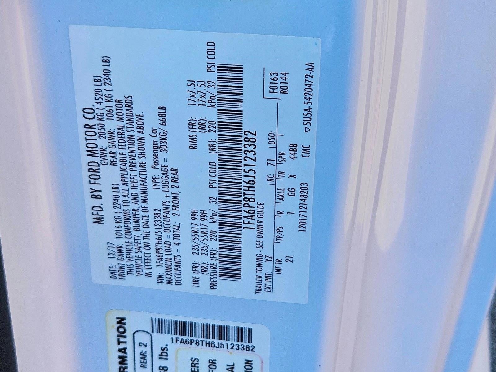 2018 Ford Mustang EcoBoost