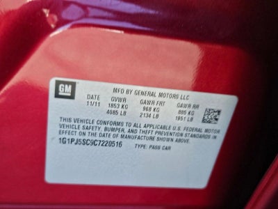 2012 Chevrolet Cruze ECO