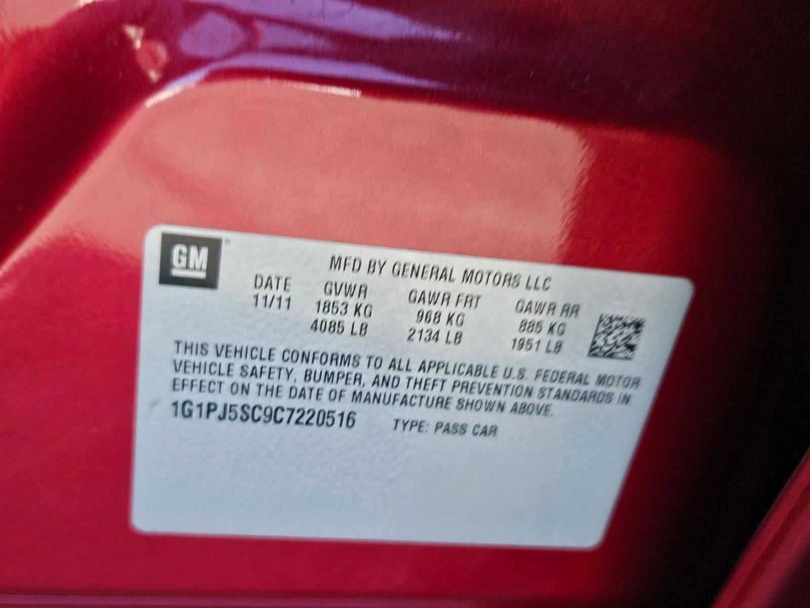 2012 Chevrolet Cruze ECO