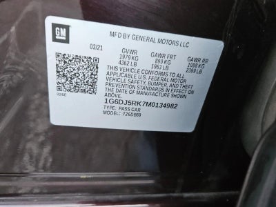 2021 Cadillac CT4 Luxury