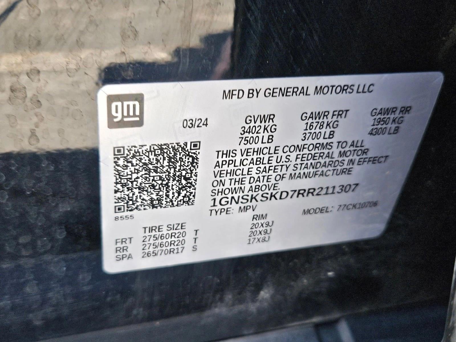 2024 Chevrolet Tahoe Premier