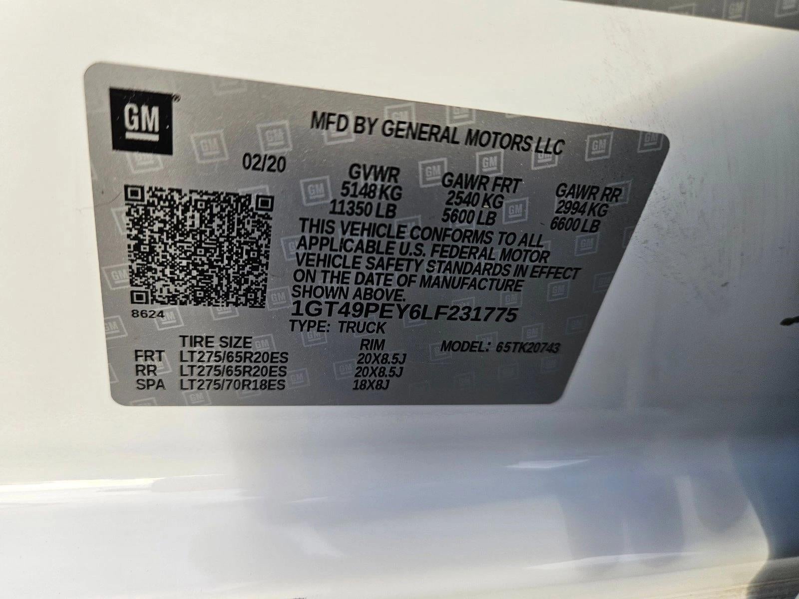 2020 GMC Sierra 2500 HD AT4