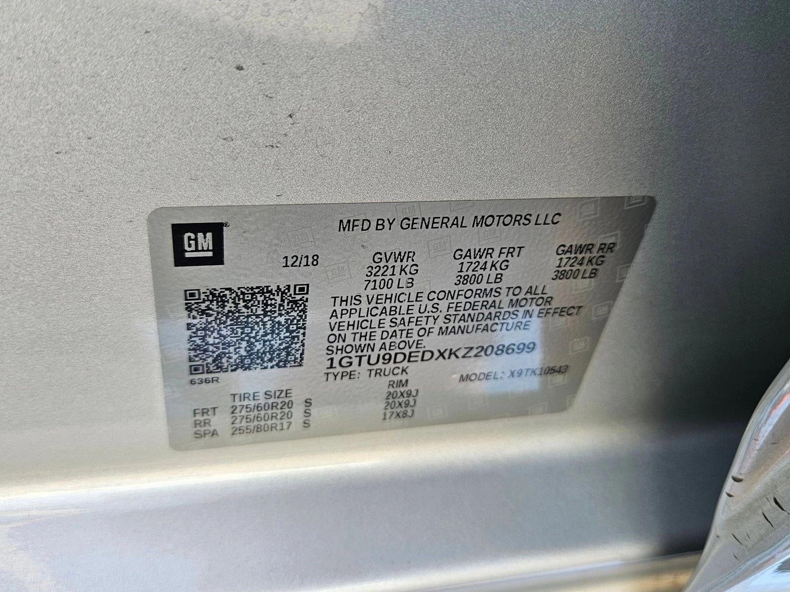 2019 GMC Sierra 1500 SLT