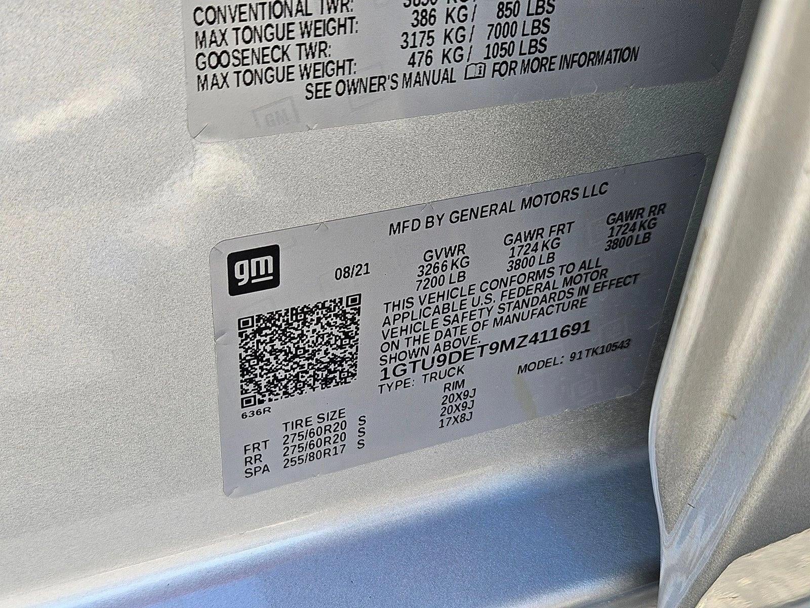 2021 GMC Sierra 1500 SLT