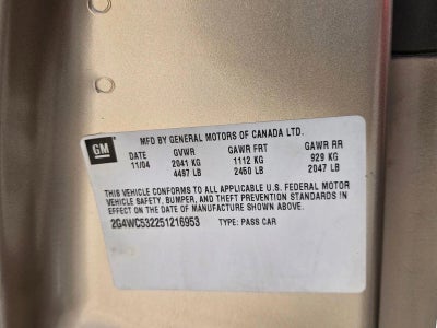 2005 Buick LaCrosse CX