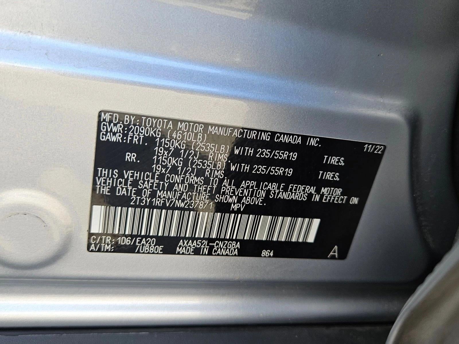 2022 Toyota RAV4 Limited