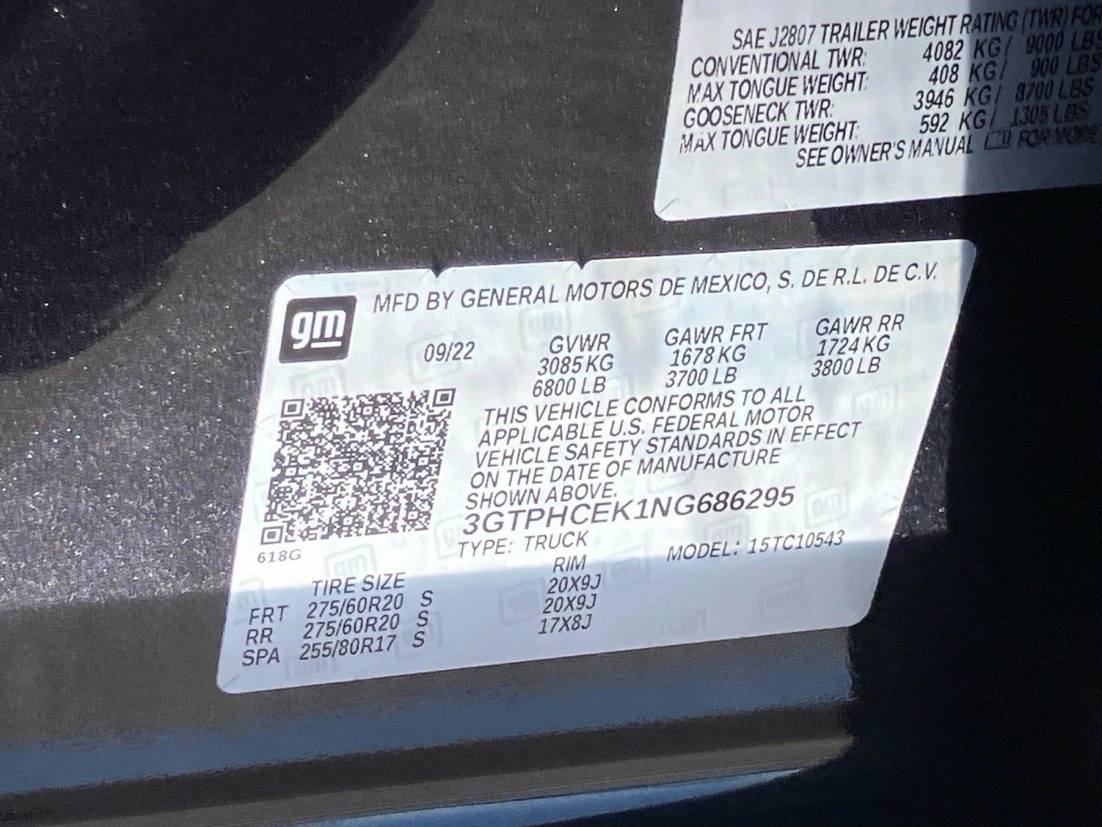 2022 GMC Sierra 1500 Elevation