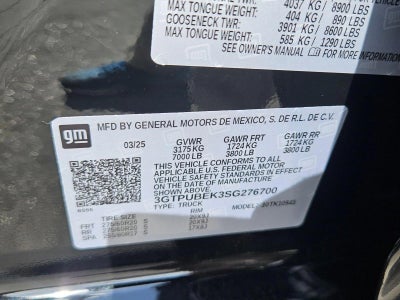 2025 GMC Sierra 1500 SLE