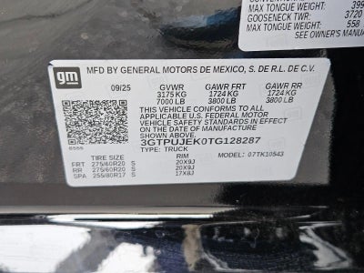 2026 GMC Sierra 1500 Elevation