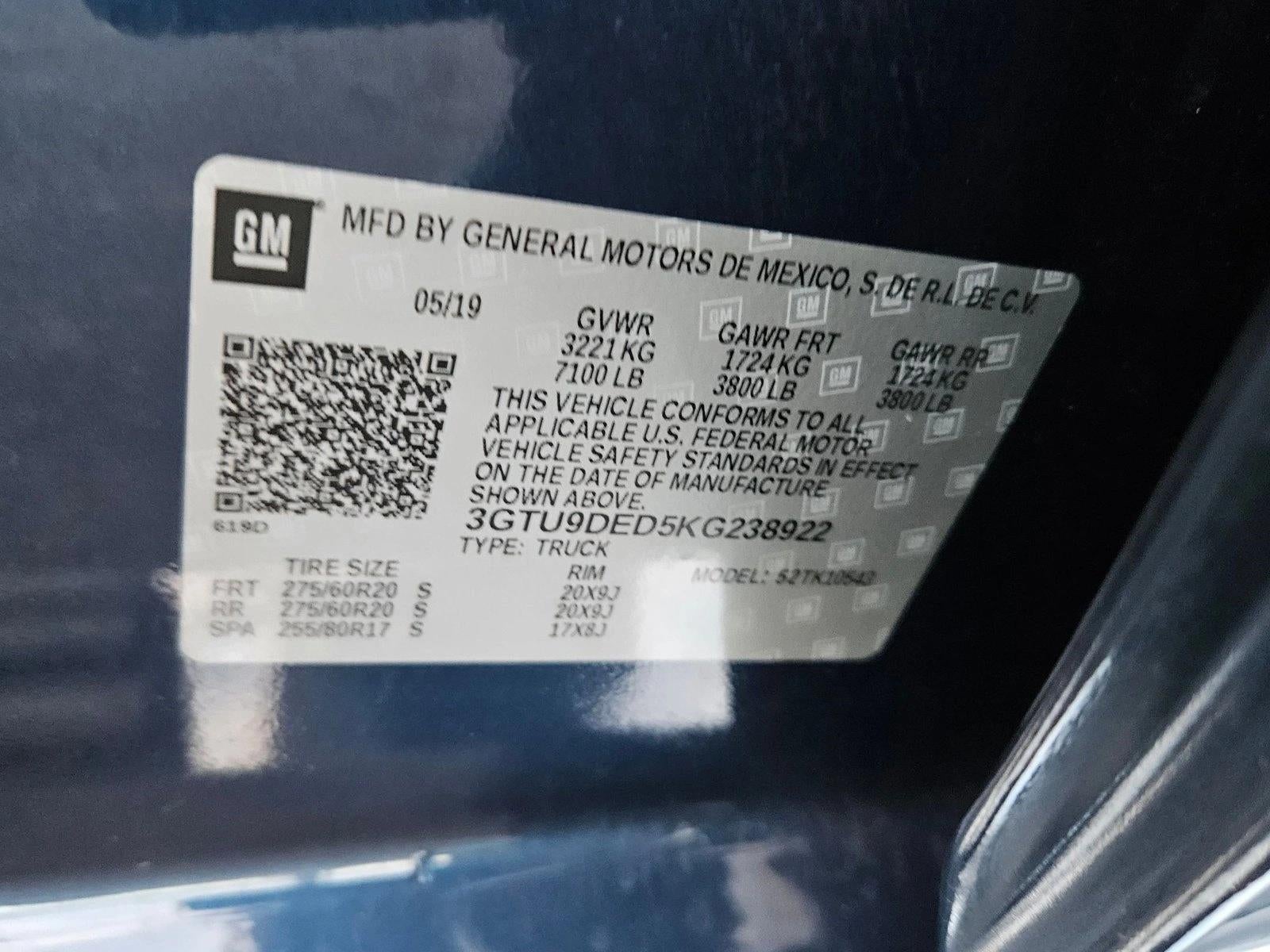 2019 GMC Sierra 1500 SLT