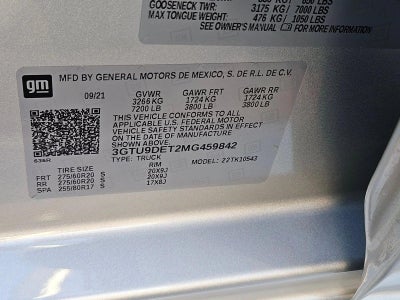 2021 GMC Sierra 1500 SLT