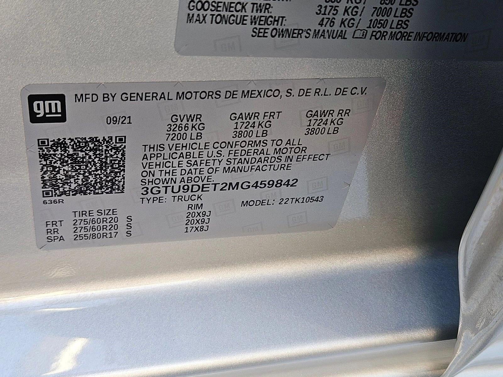 2021 GMC Sierra 1500 SLT