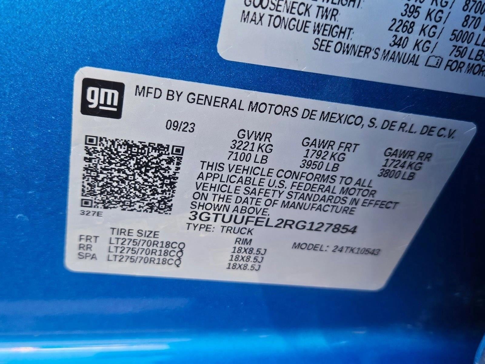 2024 GMC Sierra 1500 AT4X