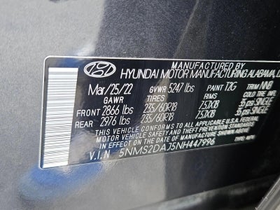 2022 Hyundai Santa Fe SEL