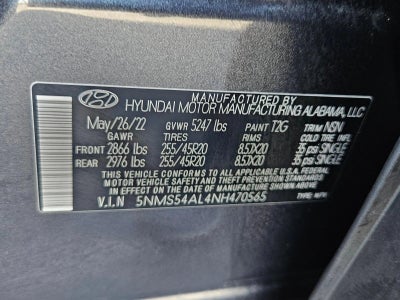 2022 Hyundai Santa Fe Calligraphy