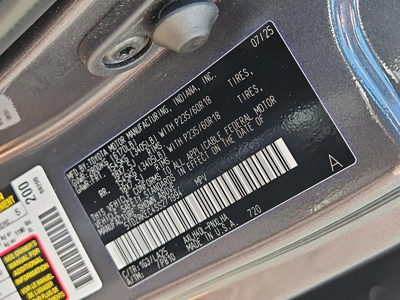 2025 Toyota Sienna Limited