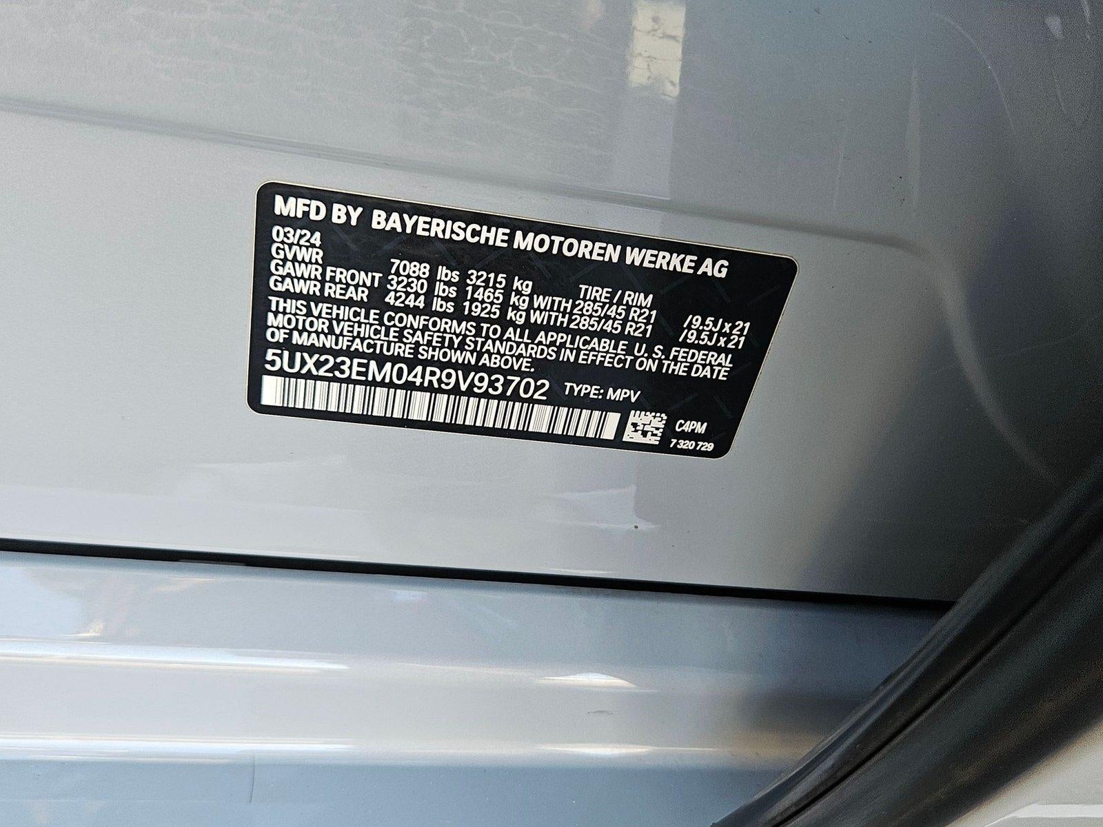 2024 BMW X7 xDrive40i