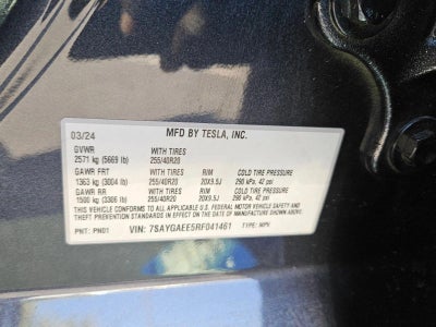 2024 Tesla Model Y Long Range