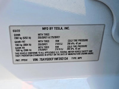 2022 Tesla Model Y Performance