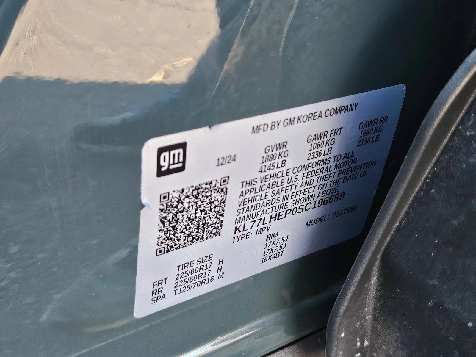 2025 Chevrolet Trax LT