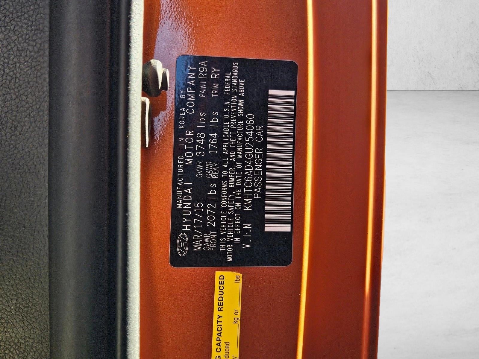 2016 Hyundai Veloster Base