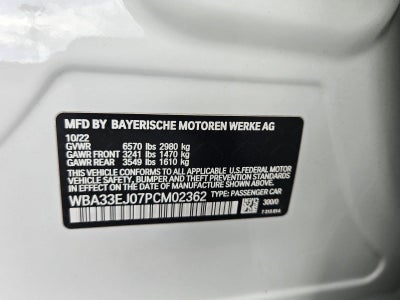 2023 BMW 7 Series 760i xDrive