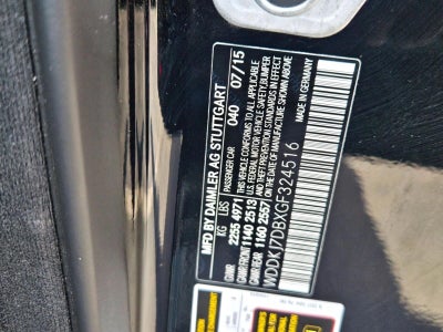 2016 Mercedes-Benz E 550 E 550
