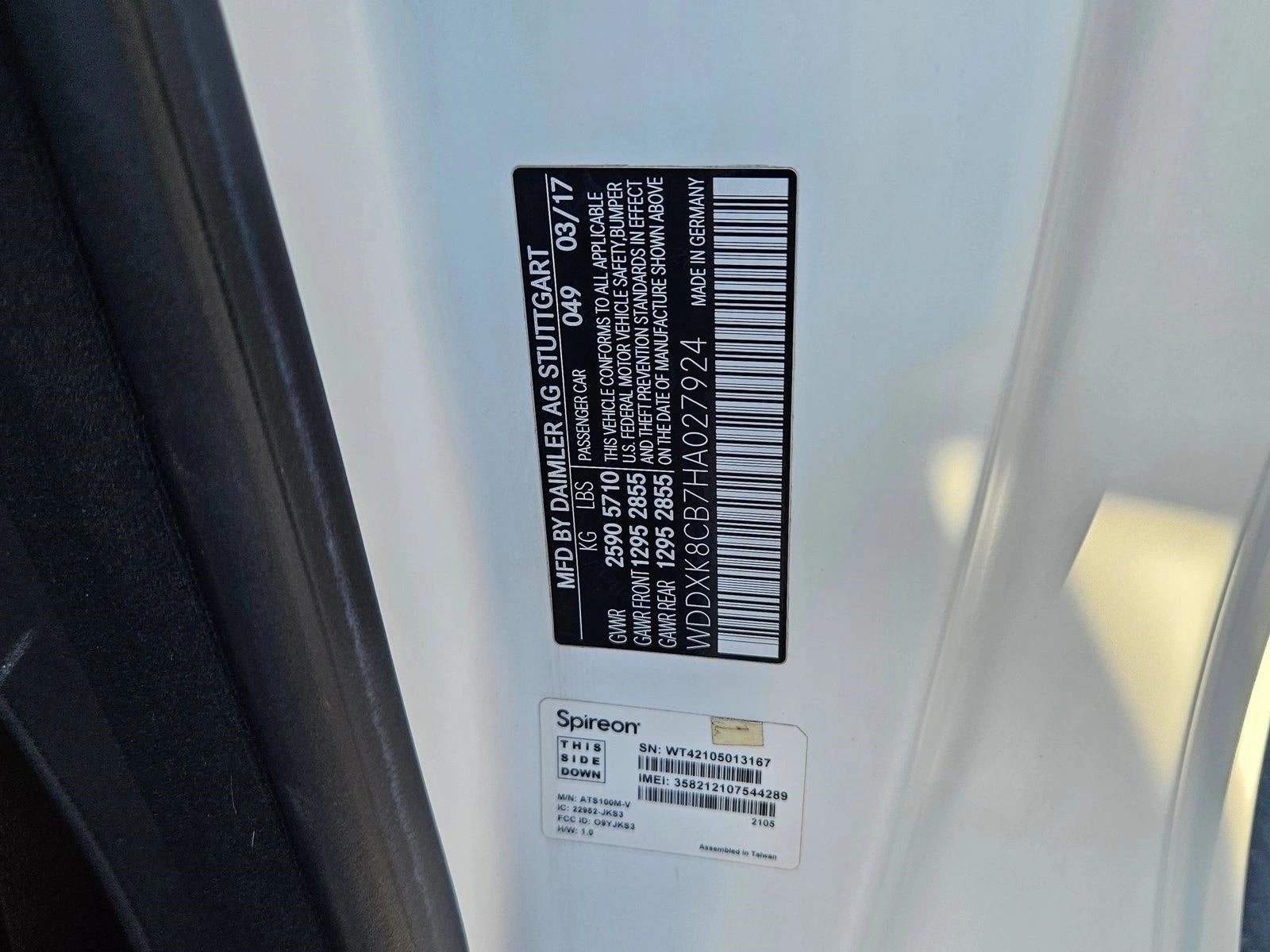 2017 Mercedes-Benz S-Class S 550