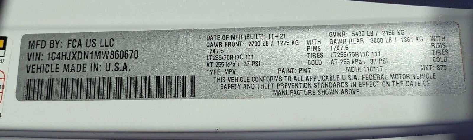 2021 Jeep Wrangler Unlimited Willys 4x4