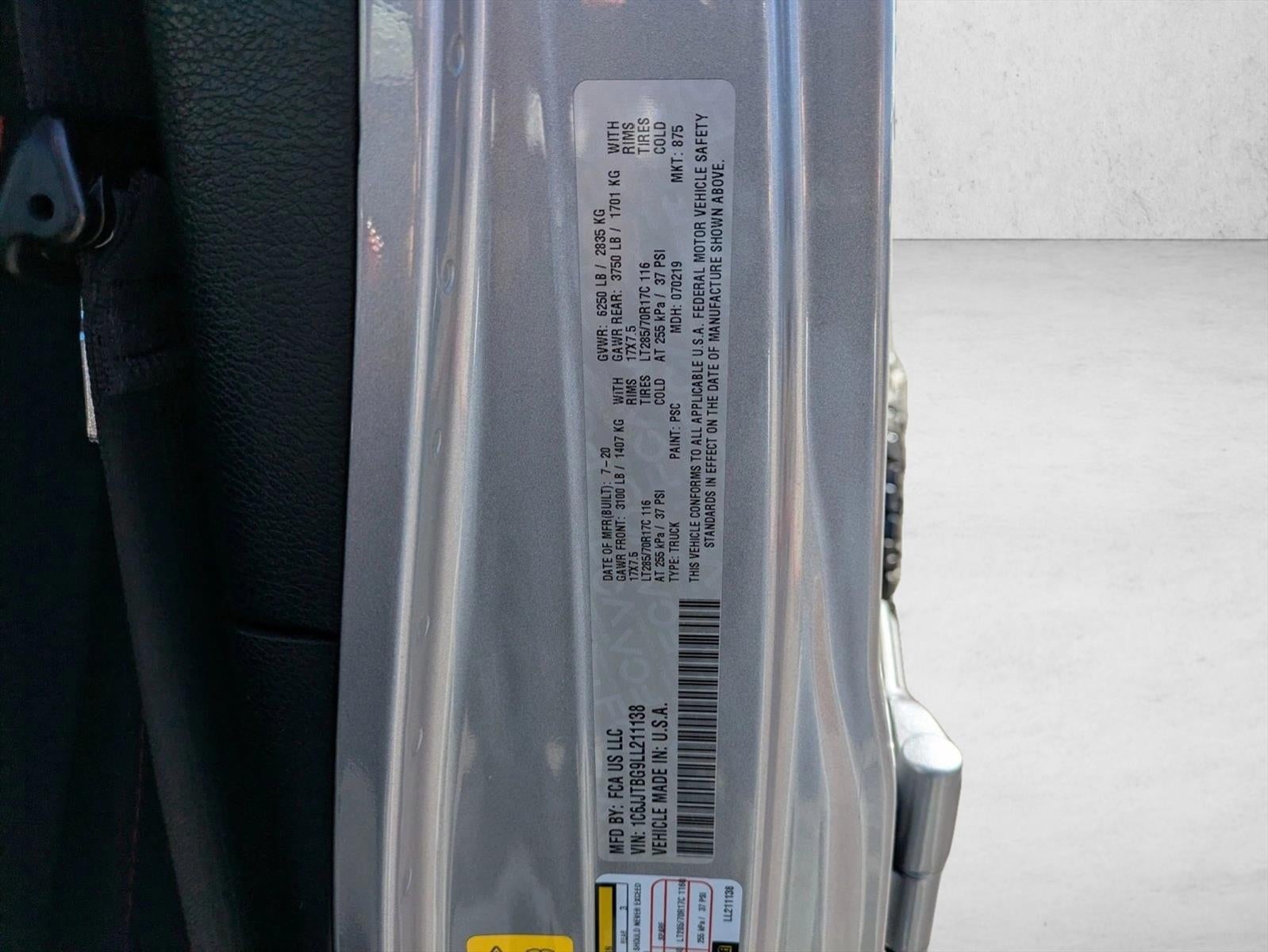 2020 Jeep Gladiator Rubicon 4x4